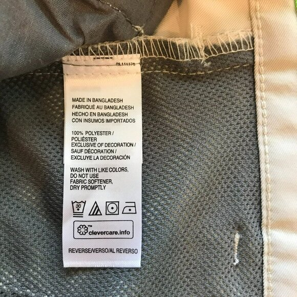 Izod Men's Flat Front Bermuda Golf Shorts Sz 40 in Light Tan Activewear Outdoors - Picture 9 of 13